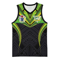 Custom Cook Islands Rugby Basketball Jersey Tatau Art Sport Style Black Color LT03 Unisex Black - Polynesian Pride