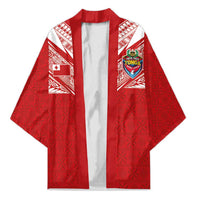 Custom Tonga Rugby Kimono Ngatu Motifs and Pacific Patterns