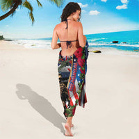 Hawaii and United States Memorial Day Sarong Honor and Remember The Fallen
