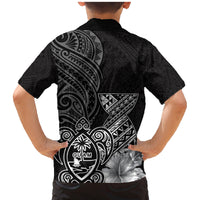 Guam Latte Stone Chamorro Culture Family Matching Mermaid Dress and Hawaiian Shirt Tapa Pattern