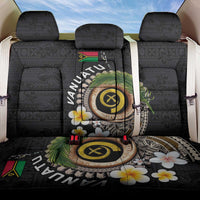 Vanuatu Independence Day Back Car Seat Cover Melanesian Tribal Pig Tusk with Tropical Plants