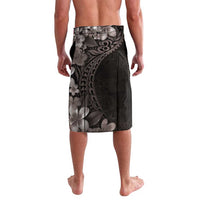 Hawaiian Plumeria-Polynesian Art Tattoo Grayscale Color Lavalava LT03 - Polynesian Pride