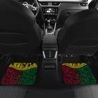 Vanuatu 44th Anniversary Independence Day Car Mats Boars Tusk and Namele Plant LT03