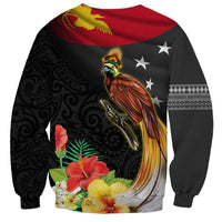 Papua New Guinea Independence Day Sweatshirt PNG Flag and Bird-of-Paradise