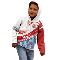 Personalized Tahiti Surfing 2026 Kid Hoodie Marquesan Tattoo-Sporty Style LT03 - Polynesian Pride