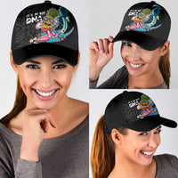 Hawaiian Pineapple Surfing Classic Cap It's in My DNA - Kakau and Polynesian Pattern LT03 - Polynesian Pride