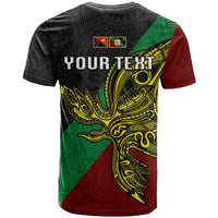 Custom Papua New Guinea East New Britain Province T Shirt PNG Birds Of Paradise Polynesian Arty Style LT03 - Polynesian Pride