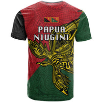 Papua New Guinea East Sepik Province T Shirt PNG Birds Of Paradise Polynesian Arty Style LT03 - Polynesian Pride