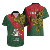 Custom Papua New Guinea East Sepik Province Hawaiian Shirt PNG Birds Of Paradise Polynesian Arty Style LT03 - Polynesian Pride