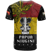 Papua New Guinea Madang Province T Shirt PNG Birds Of Paradise Polynesian Arty Style LT03 - Polynesian Pride