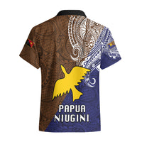 Papua New Guinea Manus Province Hawaiian Shirt PNG Birds Of Paradise Polynesian Arty Style LT03 - Polynesian Pride