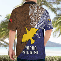 Papua New Guinea Manus Province Hawaiian Shirt PNG Birds Of Paradise Polynesian Arty Style LT03 - Polynesian Pride