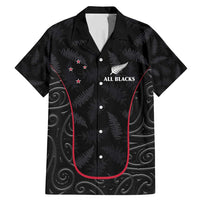 Custom New Zealand Rugby Family Matching Mermaid Dress and Hawaiian Shirt Maori All Black Championship 2024 and Silver Fern