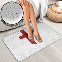 Tonga Ngatu Art Rugby Mate Ma'a Bathroom Set - Polynesian Pride