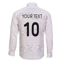 Custom Tonga Ngatu Art Rugby Mate Ma'a Family Matching Long Sleeve Bodycon Dress and Hawaiian Shirt - Polynesian Pride