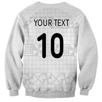 Custom Tonga Ngatu Art Rugby Mate Ma'a Sweatshirt - Polynesian Pride