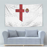 Tonga Ngatu Art Rugby Mate Ma'a Tapestry - Polynesian Pride