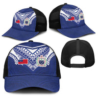 Samoa Rugby Baseball Net Cap Pacific Motifs LT03 - Polynesian Pride