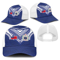 Samoa Rugby Baseball Net Cap Pacific Motifs LT03 - Polynesian Pride