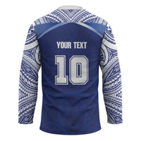 Custom Samoa Rugby Hockey Jersey Pacific Motifs LT03 - Polynesian Pride