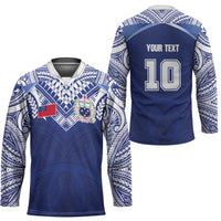 Custom Samoa Rugby Hockey Jersey Pacific Motifs LT03 - Polynesian Pride