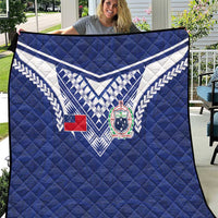 Samoa Rugby Quilt Pacific Motifs - Polynesian Pride