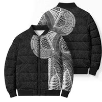 Samoan Tatau Bomber Puffer Jacket Art Tribal Traditional Tattoos - Polynesian Pride