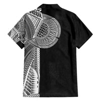 Samoan Tatau Family Matching Tank Maxi Dress and Hawaiian Shirt Art Tribal Traditional Tattoos - Polynesian Pride