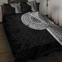 Samoan Tatau Quilt Bed Set Art Tribal Traditional Tattoos - Polynesian Pride