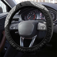 Samoan Tatau Steering Wheel Cover Art Tribal Traditional Tattoos - Polynesian Pride