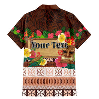 Pasifika Festival Auckland Family Matching Mermaid Dress and Hawaiian Shirt Polynesian Tribal with Pacific Pattern Brown Color LT03 - Polynesian Pride