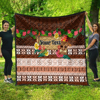 Pasifika Festival Auckland Quilt Polynesian Tribal with Pacific Pattern Brown Color LT03 - Polynesian Pride