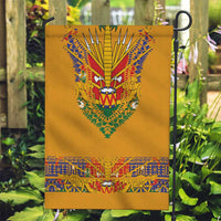 Haiti Flag Traditional Dashiki Garden Flag Yellow Color - Polynesian Pride