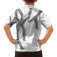 Hawaii Maile Lei Hawaiian Shirt Aloha The Grey Color LT03 - Polynesian Pride