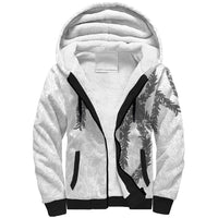 Hawaii Maile Lei Sherpa Hoodie Aloha The Grey Color LT03 Unisex Grey - Polynesian Pride
