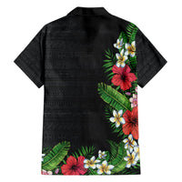 Hawaii Tropical Flowers and Leaves Hawaiian Shirt Tapa Pattern Colorful Mode LT03 - Polynesian Pride