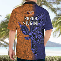 Papua New Guinea New Ireland Province Hawaiian Shirt PNG Birds Of Paradise Polynesian Arty Style LT03 - Polynesian Pride