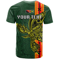 Custom Papua New Guinea Oro Province T Shirt PNG Birds Of Paradise Polynesian Arty Style LT03 - Polynesian Pride