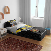 New Zealand Wellington Bedding Set The Capital's Emblems Flag and Koru Art LT03 - Polynesian Pride
