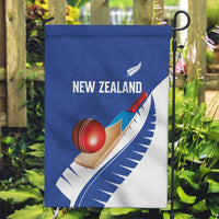 New Zealand Cricket Garden Flag Kiwi Birds Haka Dance Blue Fern Sporty Style