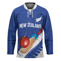 Custom New Zealand Cricket Hockey Jersey Kiwi Birds Haka Dance Blue Fern Sporty Style