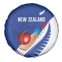 New Zealand Cricket Spare Tire Cover Kiwi Birds Haka Dance Blue Fern Sporty Style