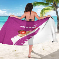 New Zealand Cricket Sarong Kiwi Birds Haka Dance Pink Fern Sporty Style
