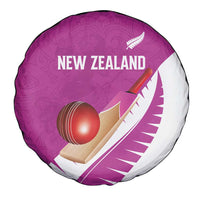 New Zealand Cricket Spare Tire Cover Kiwi Birds Haka Dance Pink Fern Sporty Style