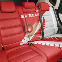 New Zealand Cricket Back Car Seat Cover Kiwi Birds Haka Dance Red Fern Sporty Style LT03 - Polynesian Pride