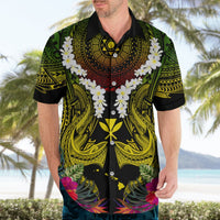 Hawaii Kanaka Maoli Hawaiian Shirt Double Shark and Hibiscus Flowers LT03 - Polynesian Pride