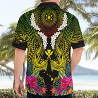 Hawaii Kanaka Maoli Hawaiian Shirt Double Shark and Hibiscus Flowers LT03 - Polynesian Pride