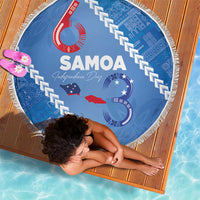 Samoa Independence Day Beach Blanket Anniversary 63th-Siapo Art