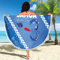 Samoa Independence Day Beach Blanket Anniversary 63th-Siapo Art
