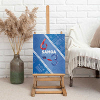 Samoa Independence Day Canvas Wall Art Anniversary 63th-Siapo Art